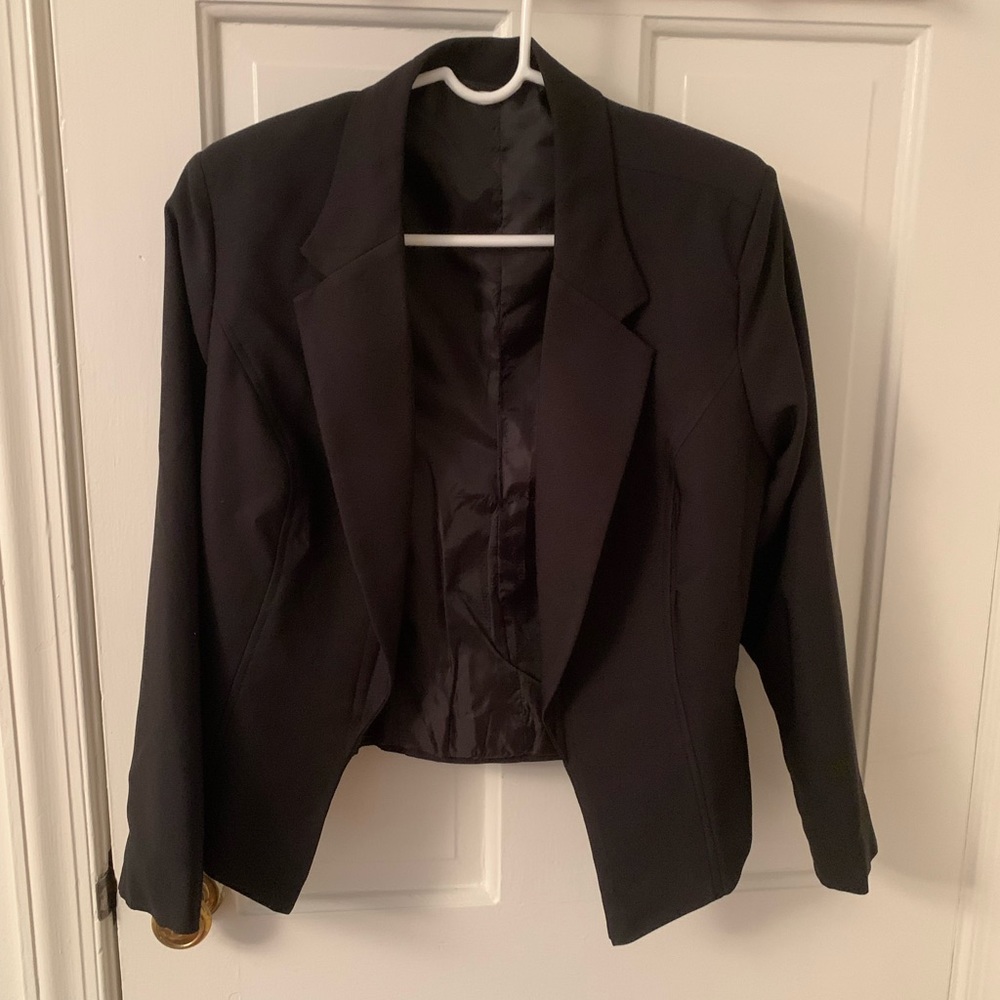 Black blazer